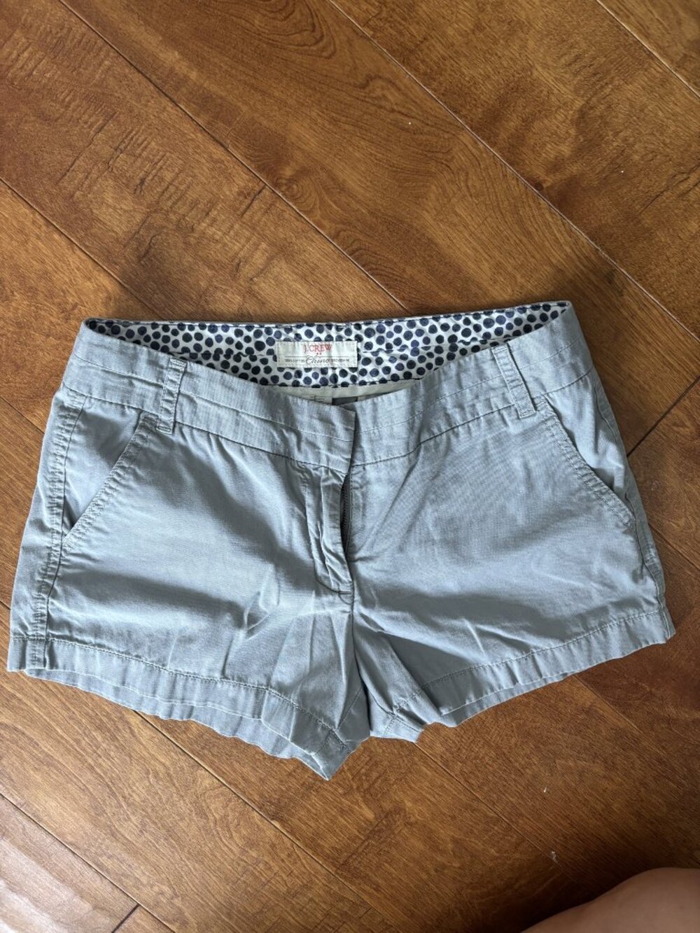 J.Crew Light Blue Broken-In Chino Shorts, Size 6